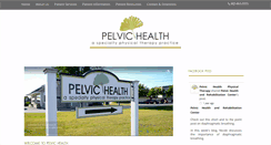 Desktop Screenshot of pelvichealthvermont.com