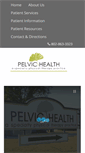Mobile Screenshot of pelvichealthvermont.com