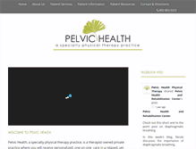 Tablet Screenshot of pelvichealthvermont.com